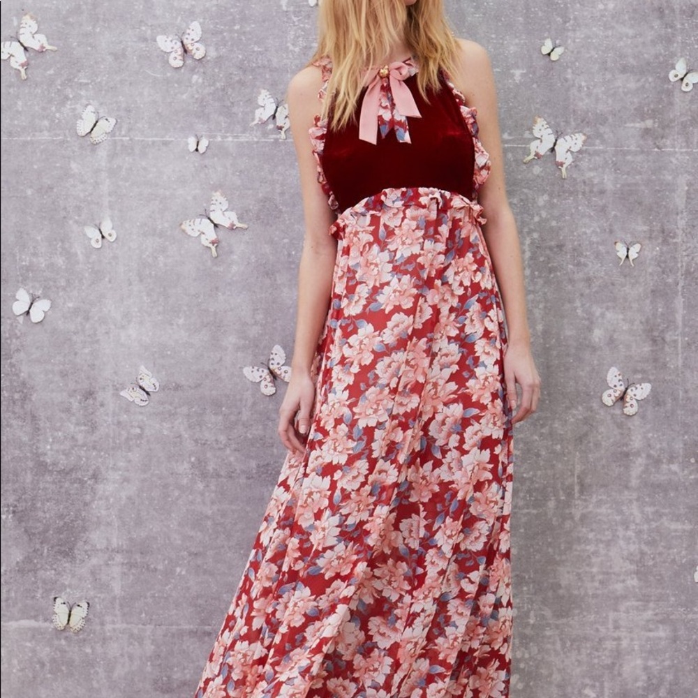 For Love and Lemons blossom maxi dress
